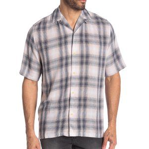 AllSaints Tampa Short Sleeve Plaid Button Shirt